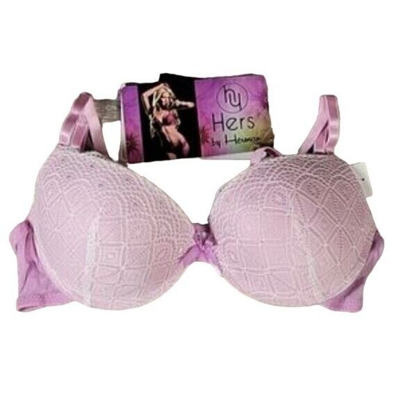 Hers by Herman Wild & Lacey Bra Combo 2Pc Sz 38B - Picture 2 of 8